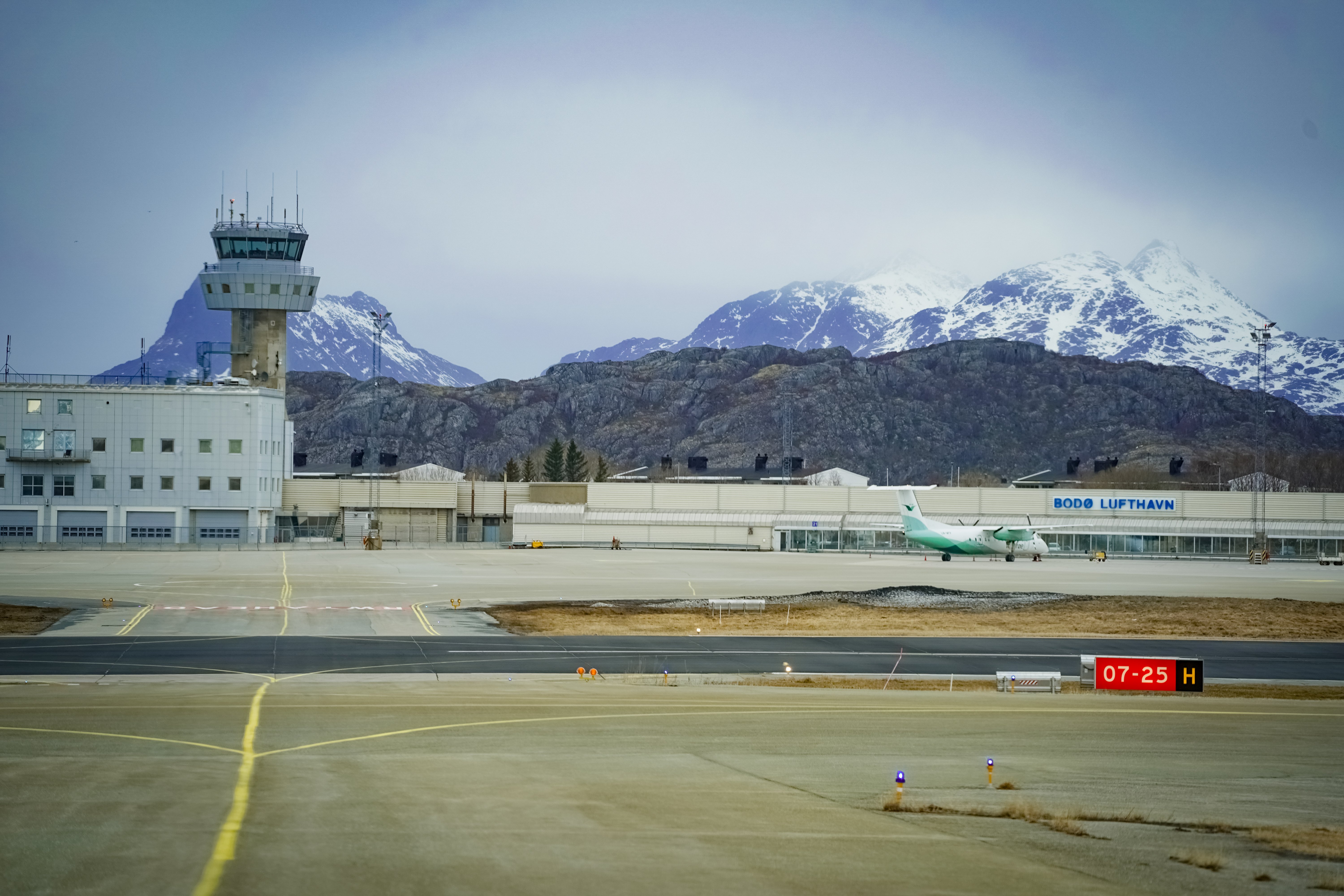 Bilde av Bodø lufthavn eksteriør